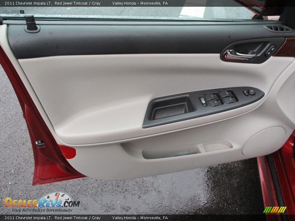 2011 Chevrolet Impala LT Red Jewel Tintcoat / Gray Photo #8