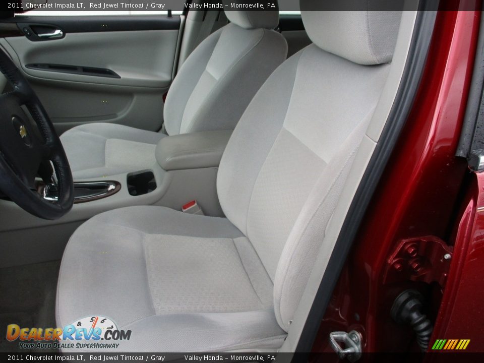 2011 Chevrolet Impala LT Red Jewel Tintcoat / Gray Photo #9