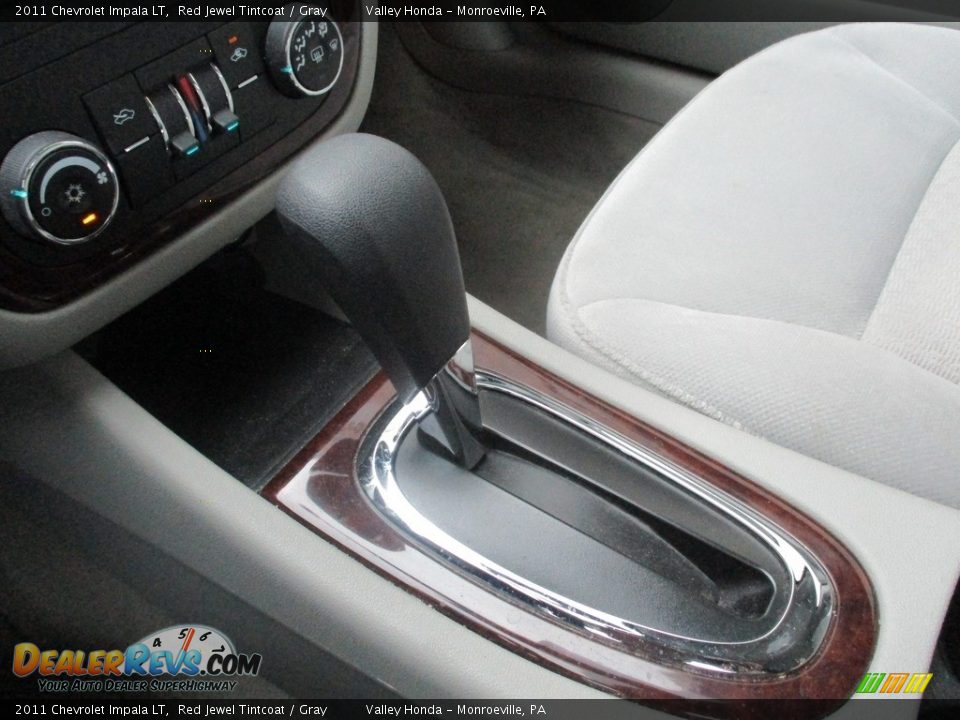 2011 Chevrolet Impala LT Red Jewel Tintcoat / Gray Photo #12