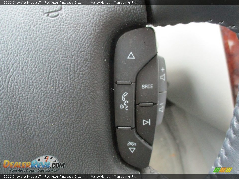 2011 Chevrolet Impala LT Red Jewel Tintcoat / Gray Photo #14