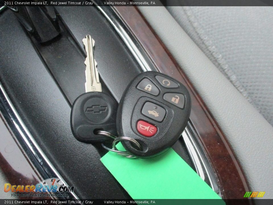 2011 Chevrolet Impala LT Red Jewel Tintcoat / Gray Photo #18