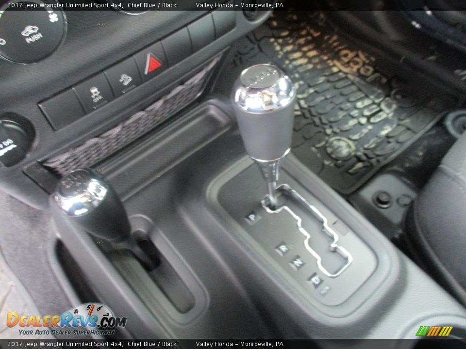 2017 Jeep Wrangler Unlimited Sport 4x4 Chief Blue / Black Photo #14