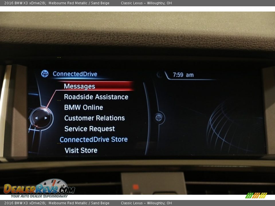 2016 BMW X3 xDrive28i Melbourne Red Metallic / Sand Beige Photo #14