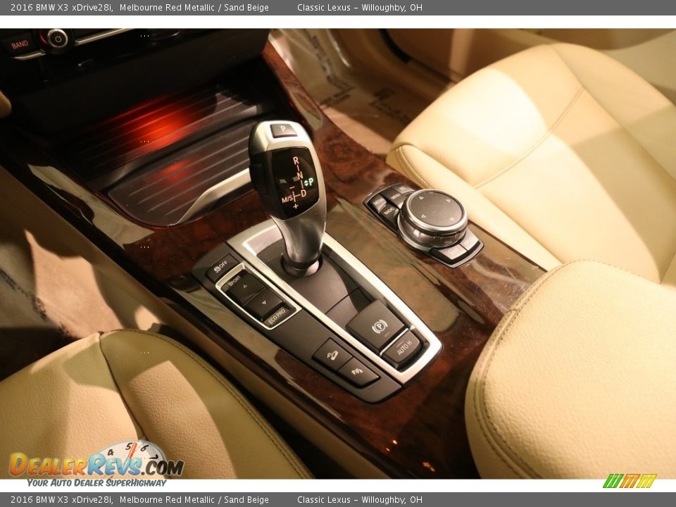 2016 BMW X3 xDrive28i Melbourne Red Metallic / Sand Beige Photo #15