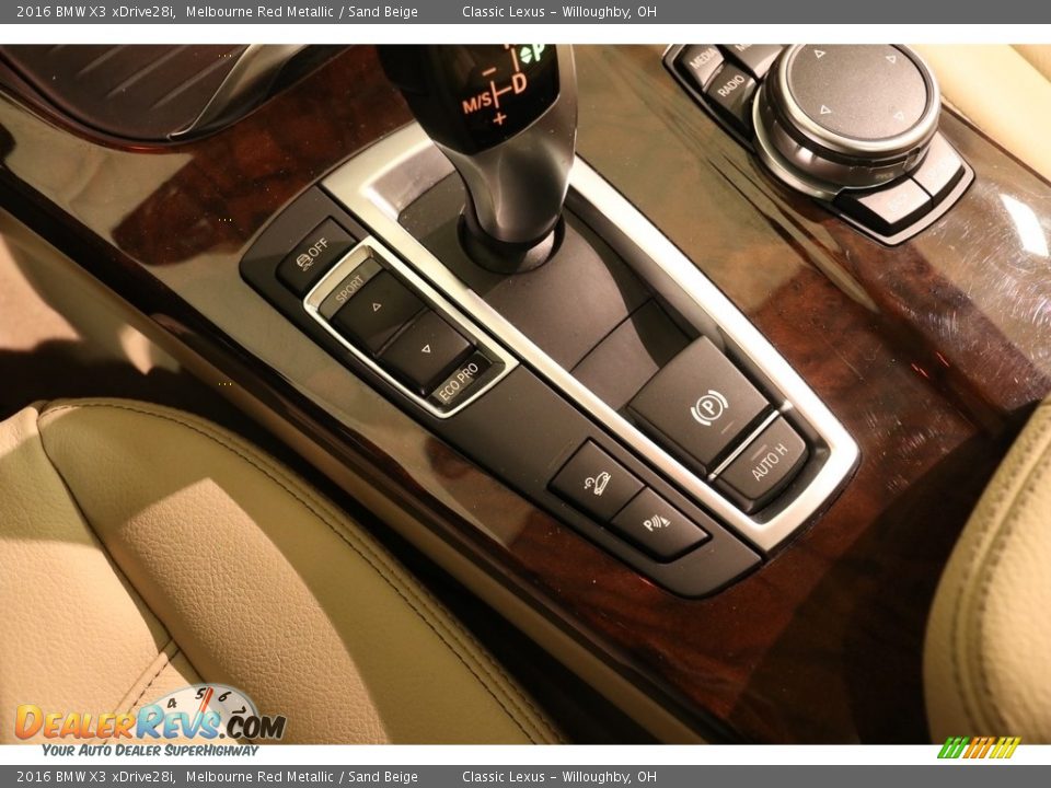2016 BMW X3 xDrive28i Melbourne Red Metallic / Sand Beige Photo #16
