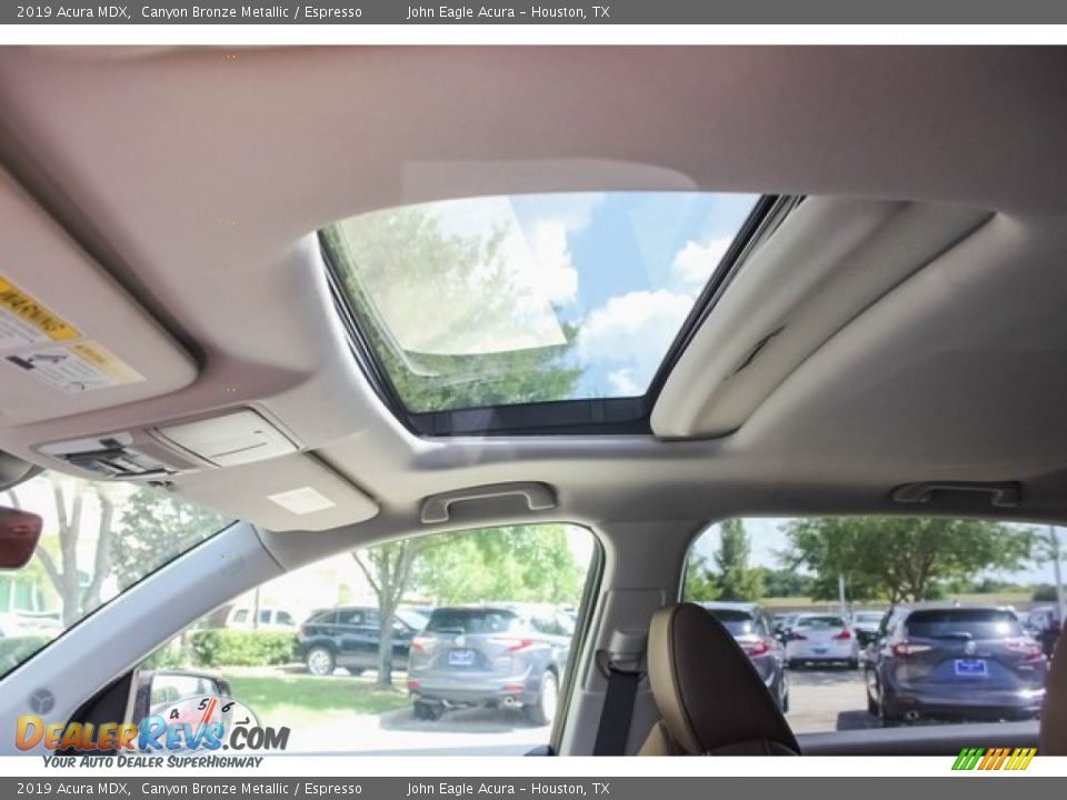 2019 Acura MDX Canyon Bronze Metallic / Espresso Photo #14