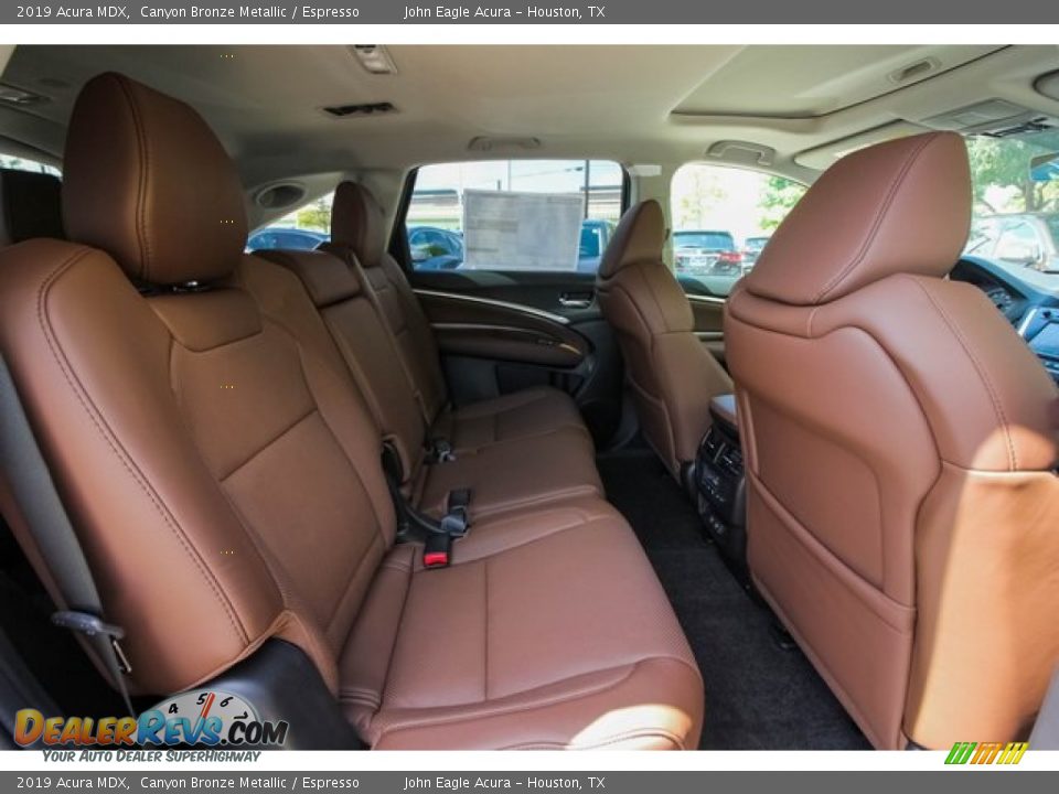 2019 Acura MDX Canyon Bronze Metallic / Espresso Photo #23