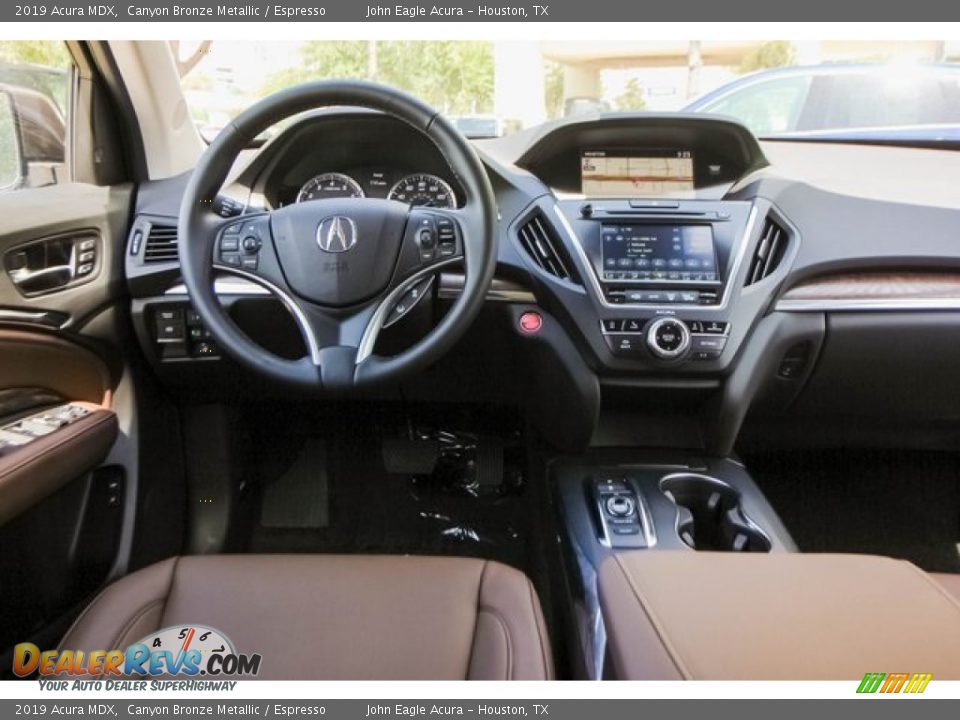 2019 Acura MDX Canyon Bronze Metallic / Espresso Photo #27