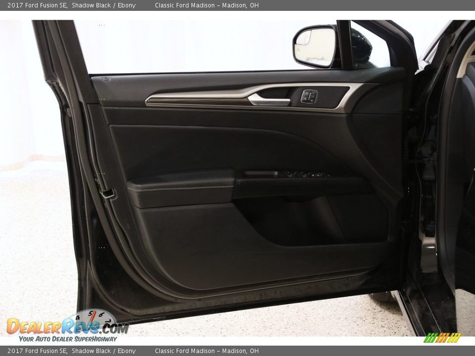 2017 Ford Fusion SE Shadow Black / Ebony Photo #4