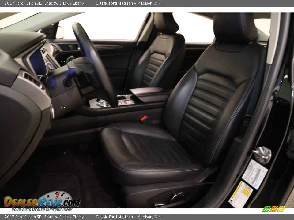 2017 Ford Fusion SE Shadow Black / Ebony Photo #5