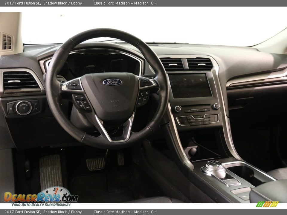 2017 Ford Fusion SE Shadow Black / Ebony Photo #6
