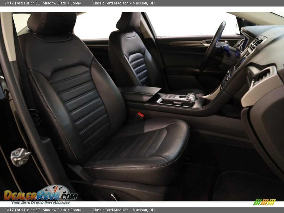 2017 Ford Fusion SE Shadow Black / Ebony Photo #15
