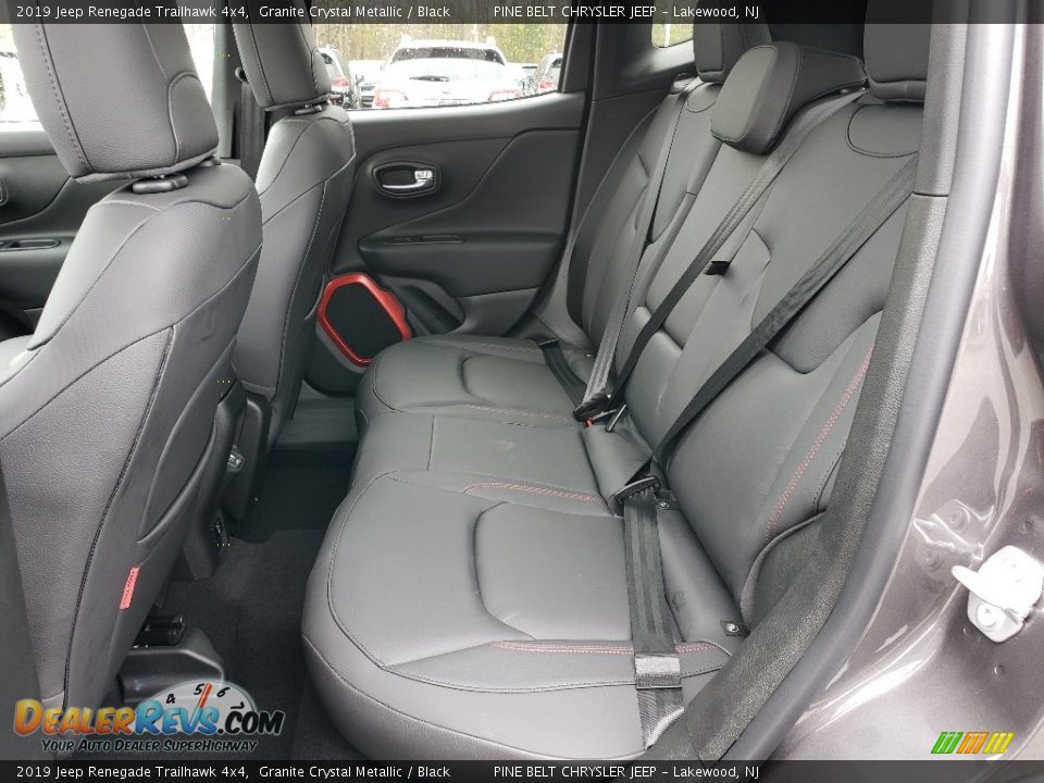 Rear Seat of 2019 Jeep Renegade Trailhawk 4x4 Photo #6