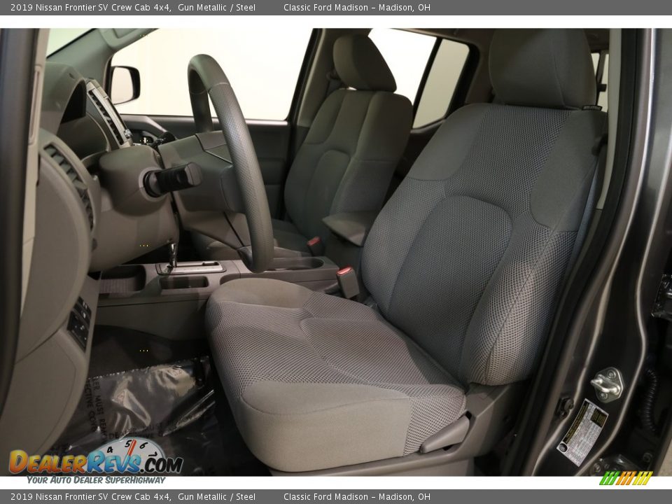 2019 Nissan Frontier SV Crew Cab 4x4 Gun Metallic / Steel Photo #5