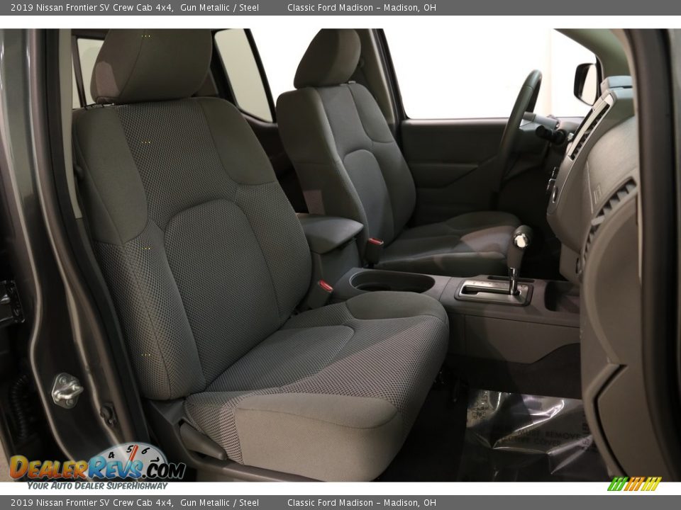 2019 Nissan Frontier SV Crew Cab 4x4 Gun Metallic / Steel Photo #15