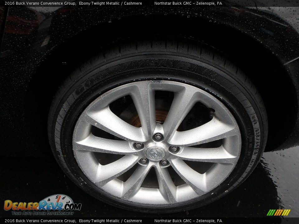 2016 Buick Verano Convenience Group Ebony Twilight Metallic / Cashmere Photo #14