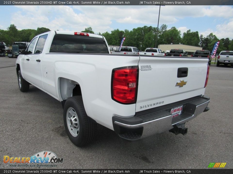 2015 Chevrolet Silverado 2500HD WT Crew Cab 4x4 Summit White / Jet Black/Dark Ash Photo #3