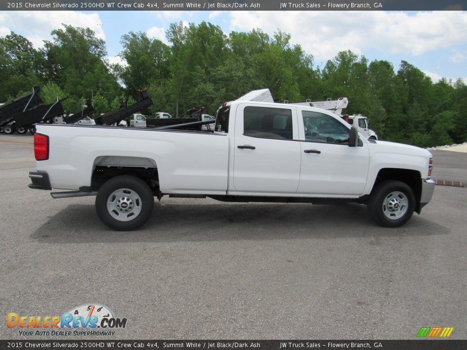 2015 Chevrolet Silverado 2500HD WT Crew Cab 4x4 Summit White / Jet Black/Dark Ash Photo #6