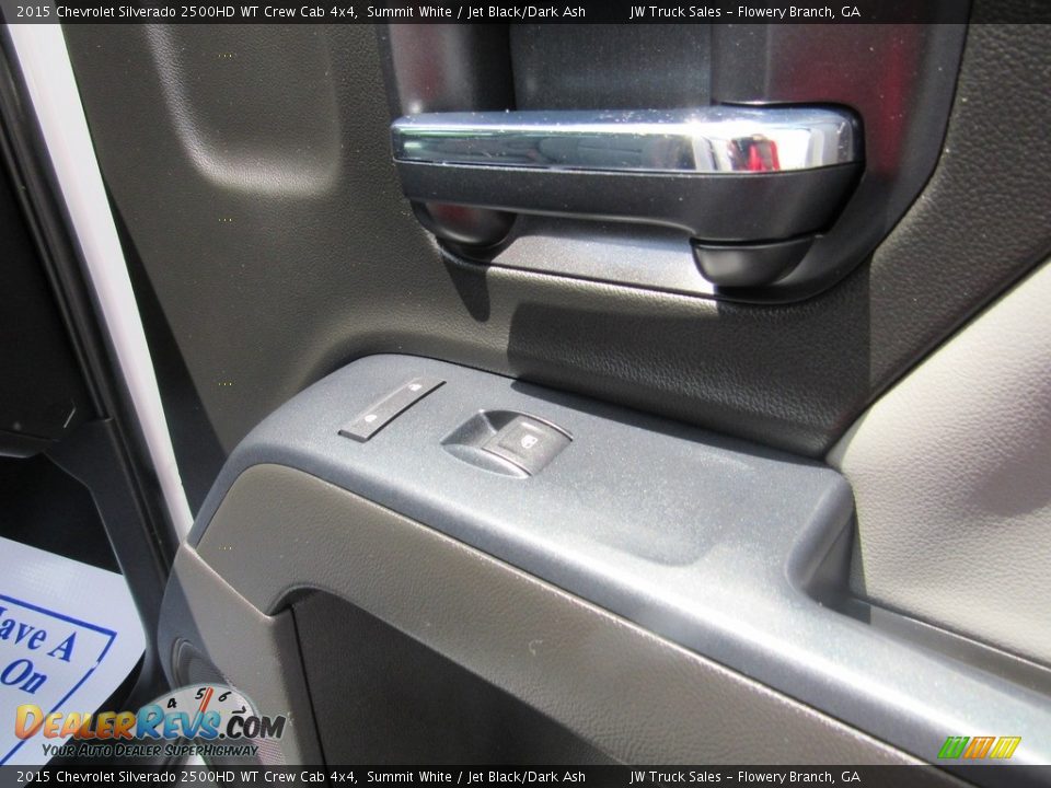 2015 Chevrolet Silverado 2500HD WT Crew Cab 4x4 Summit White / Jet Black/Dark Ash Photo #10