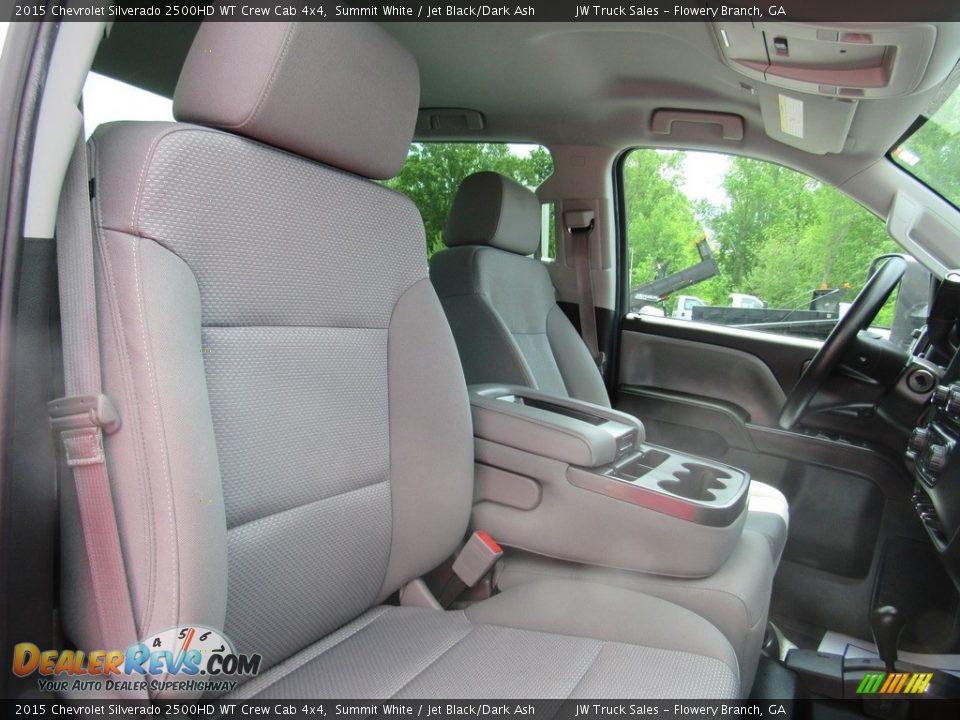 2015 Chevrolet Silverado 2500HD WT Crew Cab 4x4 Summit White / Jet Black/Dark Ash Photo #11