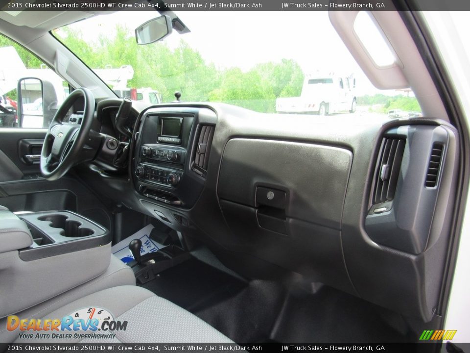 2015 Chevrolet Silverado 2500HD WT Crew Cab 4x4 Summit White / Jet Black/Dark Ash Photo #13