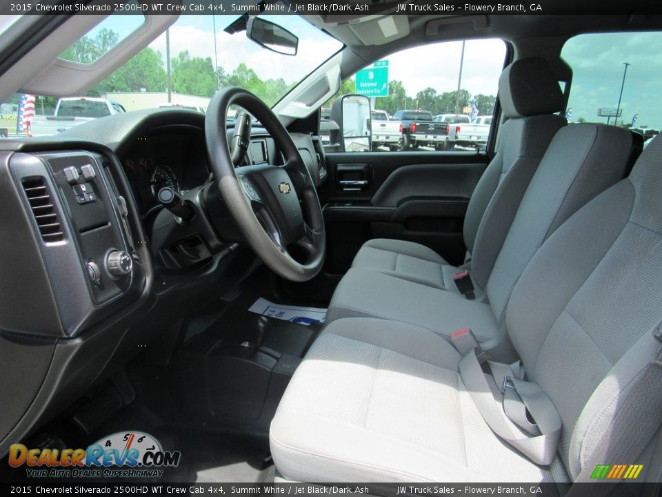 2015 Chevrolet Silverado 2500HD WT Crew Cab 4x4 Summit White / Jet Black/Dark Ash Photo #16