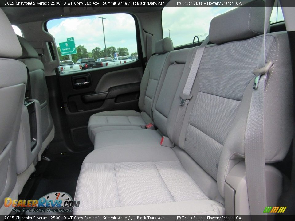 2015 Chevrolet Silverado 2500HD WT Crew Cab 4x4 Summit White / Jet Black/Dark Ash Photo #25