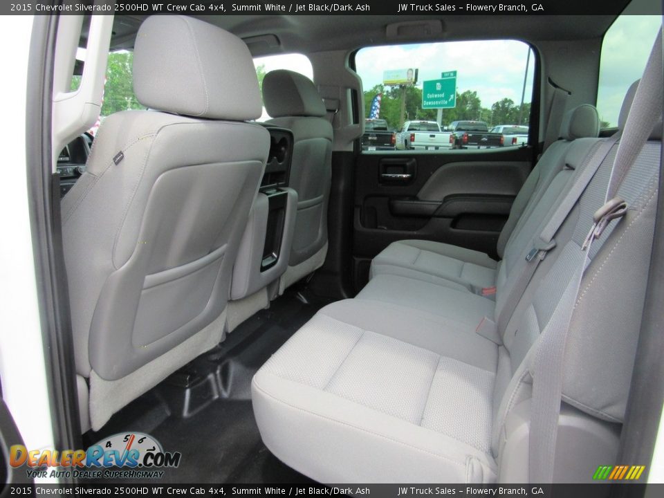 2015 Chevrolet Silverado 2500HD WT Crew Cab 4x4 Summit White / Jet Black/Dark Ash Photo #26