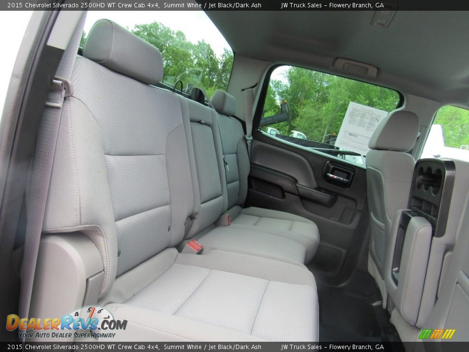 2015 Chevrolet Silverado 2500HD WT Crew Cab 4x4 Summit White / Jet Black/Dark Ash Photo #29