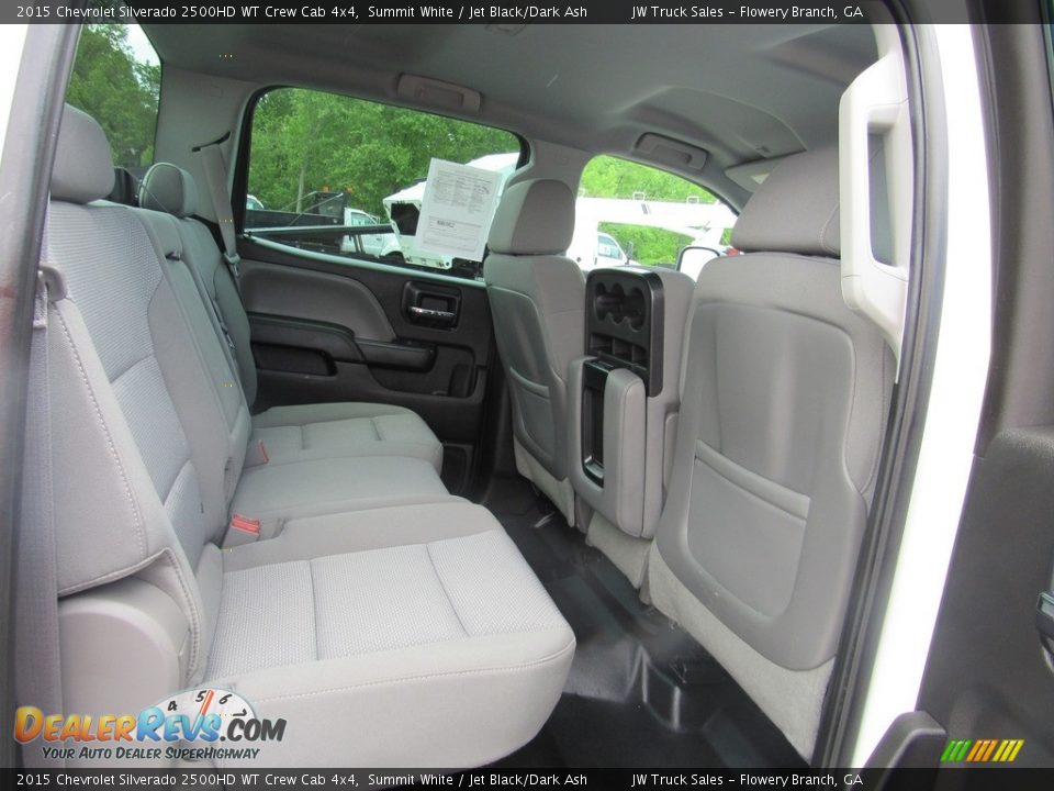 2015 Chevrolet Silverado 2500HD WT Crew Cab 4x4 Summit White / Jet Black/Dark Ash Photo #30