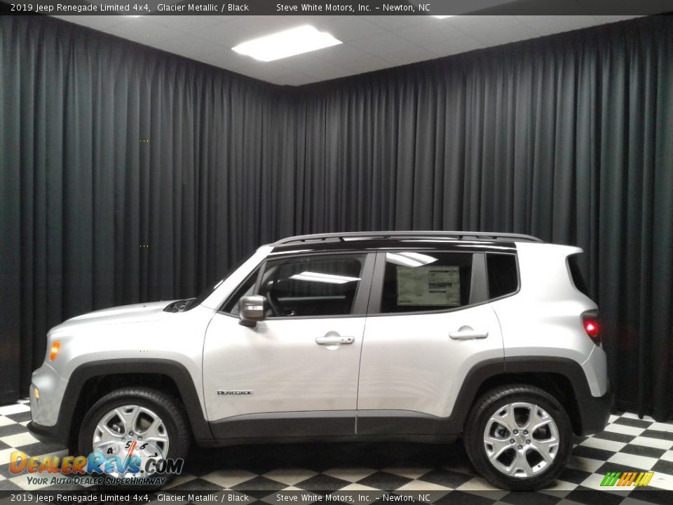 2019 Jeep Renegade Limited 4x4 Glacier Metallic / Black Photo #1