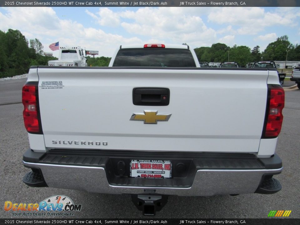 2015 Chevrolet Silverado 2500HD WT Crew Cab 4x4 Summit White / Jet Black/Dark Ash Photo #31