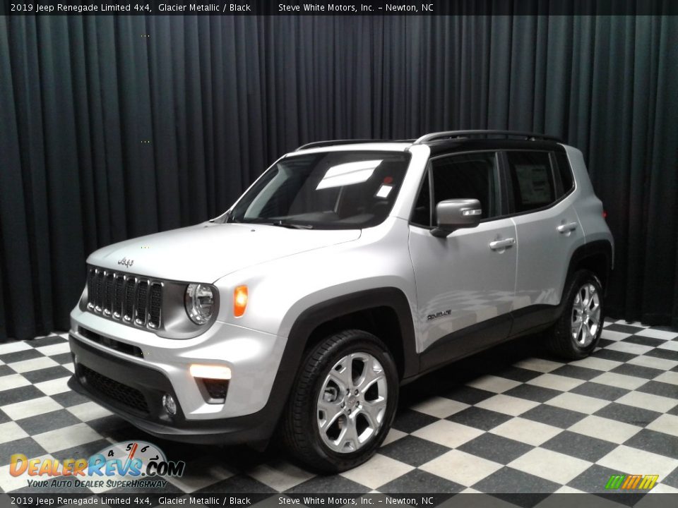 2019 Jeep Renegade Limited 4x4 Glacier Metallic / Black Photo #2