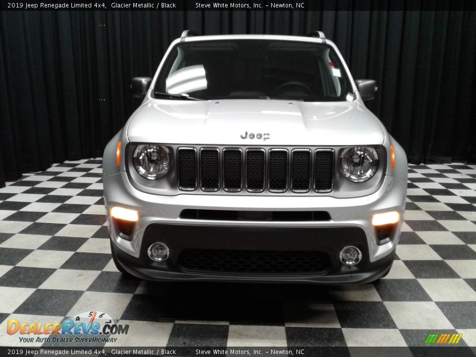 2019 Jeep Renegade Limited 4x4 Glacier Metallic / Black Photo #3