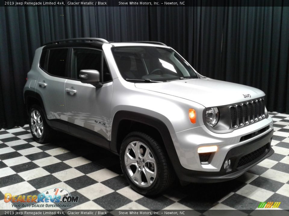 2019 Jeep Renegade Limited 4x4 Glacier Metallic / Black Photo #4
