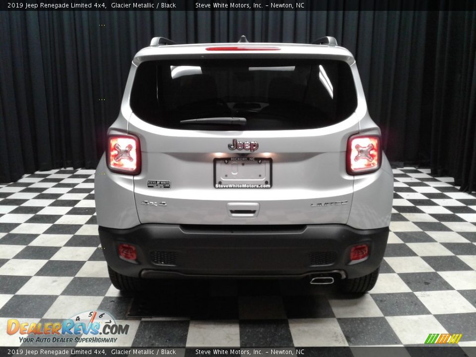 2019 Jeep Renegade Limited 4x4 Glacier Metallic / Black Photo #7