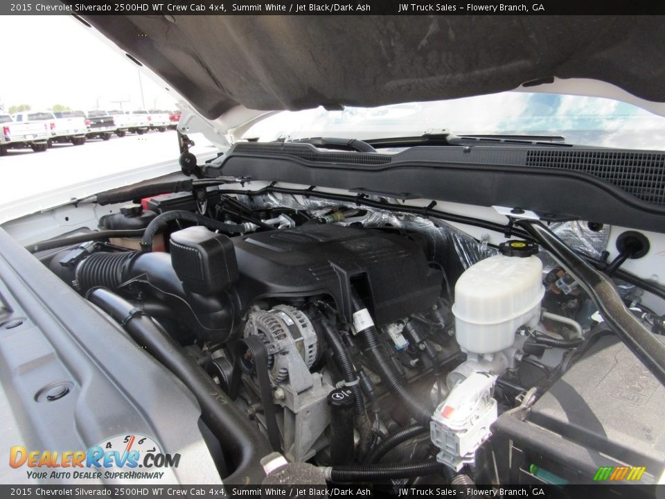 2015 Chevrolet Silverado 2500HD WT Crew Cab 4x4 Summit White / Jet Black/Dark Ash Photo #36