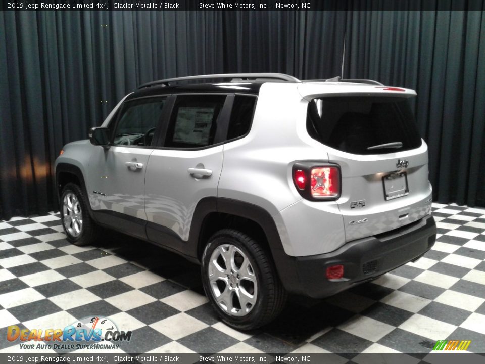 2019 Jeep Renegade Limited 4x4 Glacier Metallic / Black Photo #8