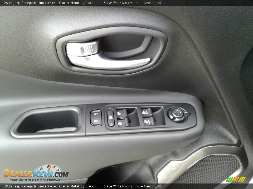 2019 Jeep Renegade Limited 4x4 Glacier Metallic / Black Photo #9
