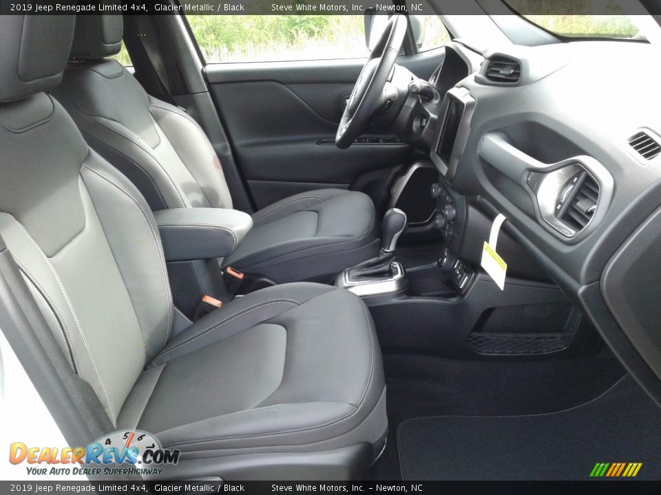 2019 Jeep Renegade Limited 4x4 Glacier Metallic / Black Photo #14