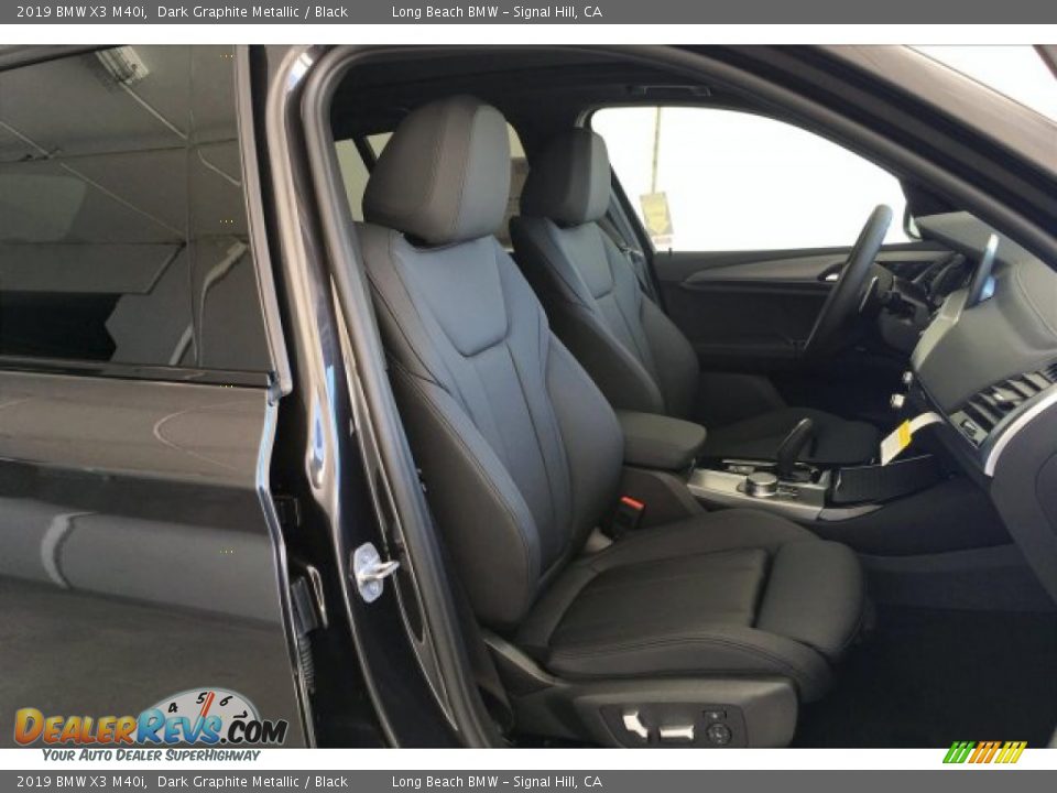 2019 BMW X3 M40i Dark Graphite Metallic / Black Photo #2