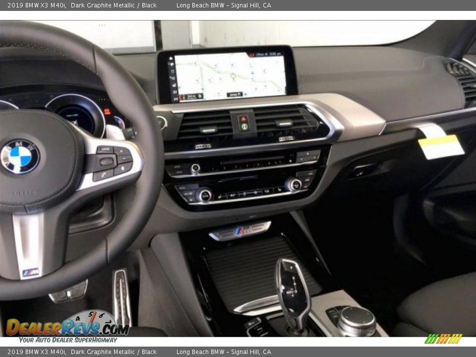 2019 BMW X3 M40i Dark Graphite Metallic / Black Photo #5