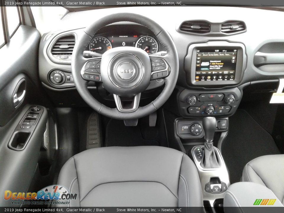 2019 Jeep Renegade Limited 4x4 Glacier Metallic / Black Photo #30
