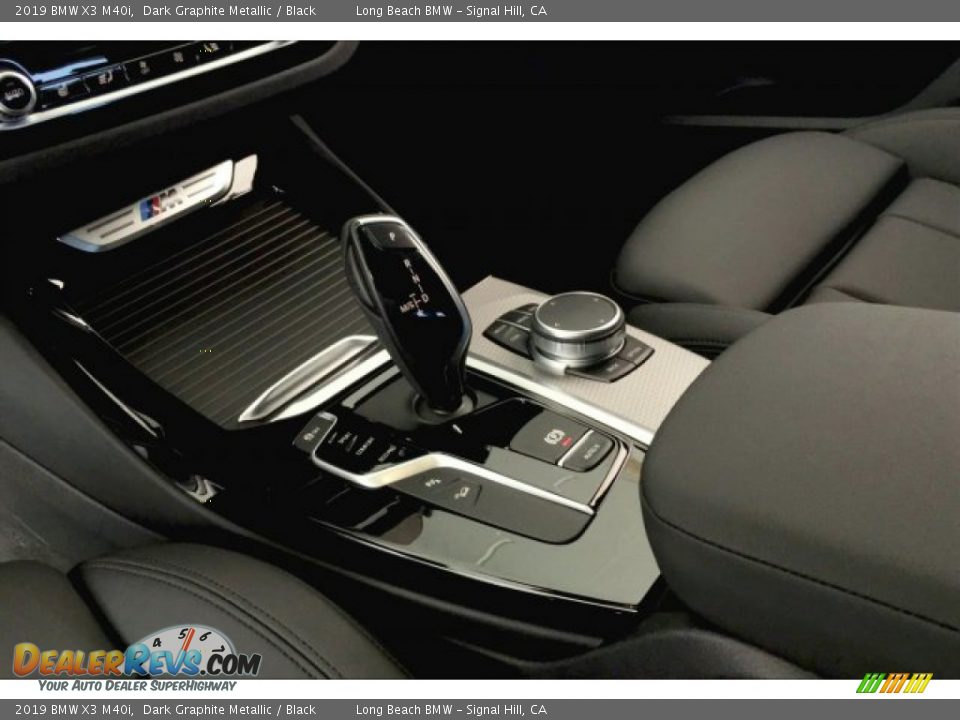 2019 BMW X3 M40i Dark Graphite Metallic / Black Photo #7