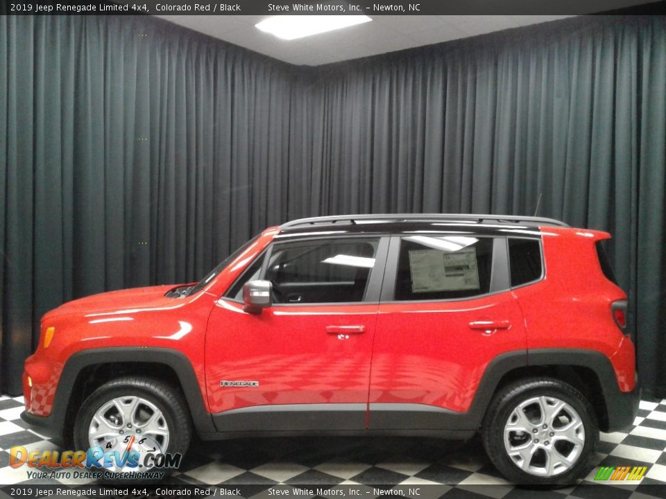 2019 Jeep Renegade Limited 4x4 Colorado Red / Black Photo #1