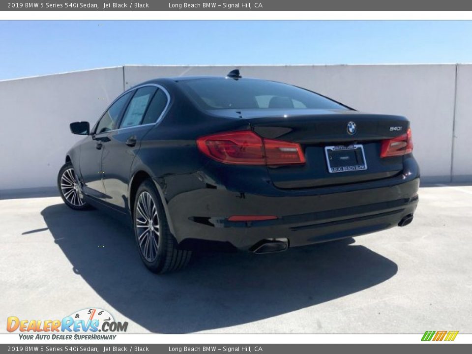 2019 BMW 5 Series 540i Sedan Jet Black / Black Photo #3