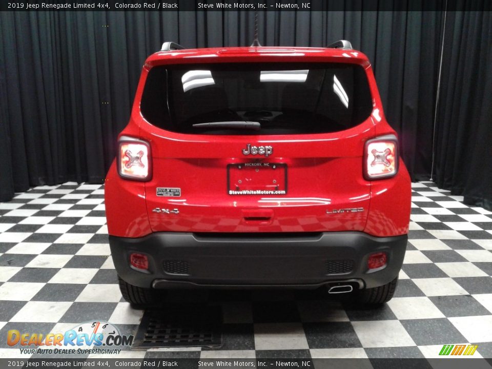 2019 Jeep Renegade Limited 4x4 Colorado Red / Black Photo #7