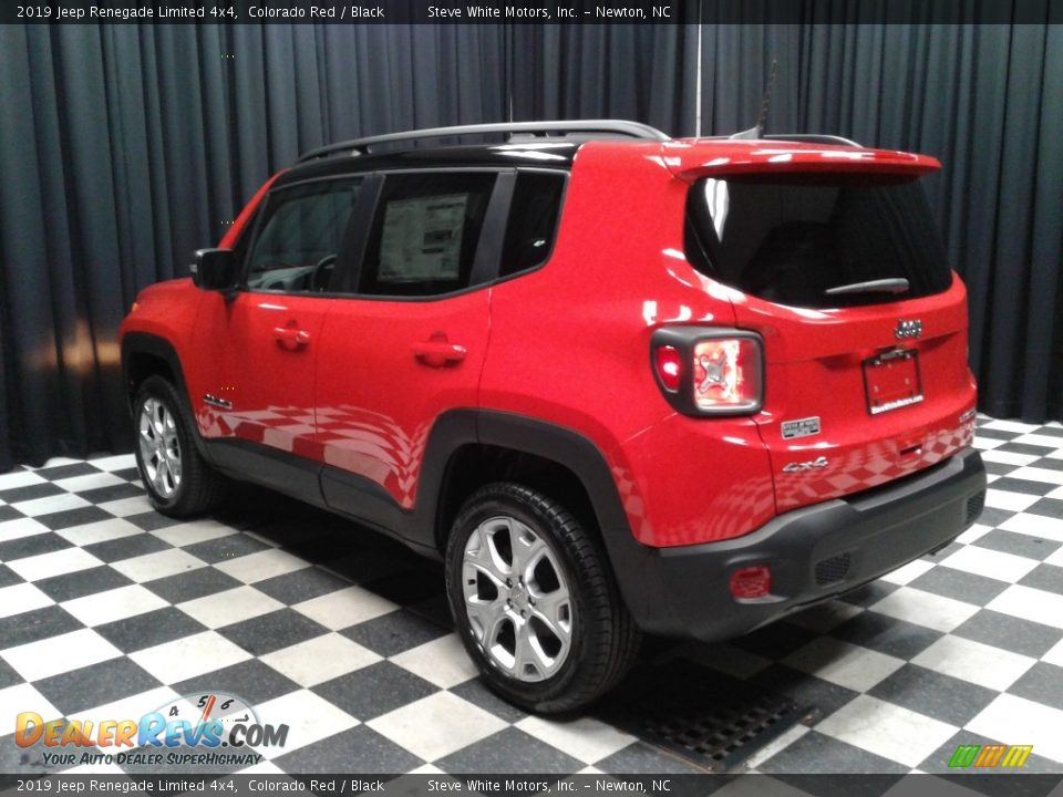 2019 Jeep Renegade Limited 4x4 Colorado Red / Black Photo #8