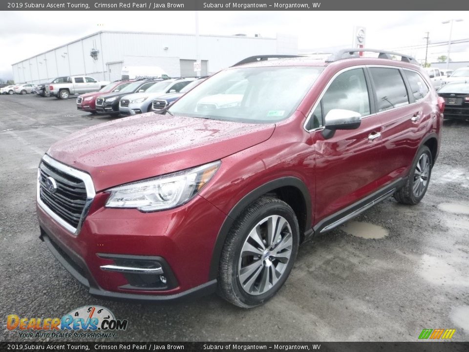 2019 Subaru Ascent Touring Crimson Red Pearl / Java Brown Photo #8