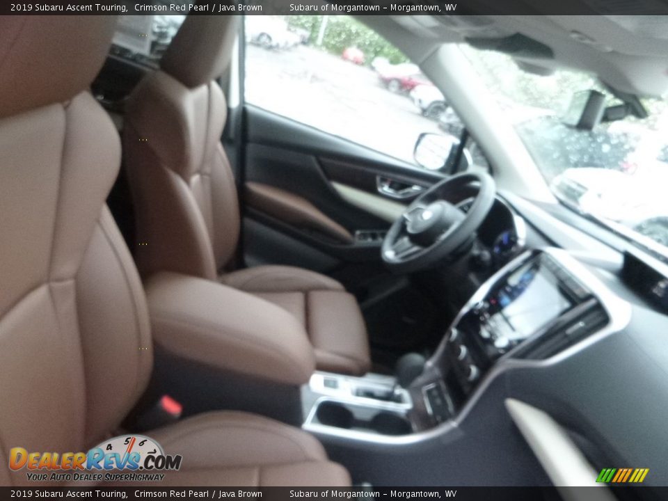 2019 Subaru Ascent Touring Crimson Red Pearl / Java Brown Photo #10